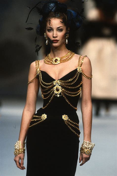 chanel 90s couture|vintage chanel fashion.